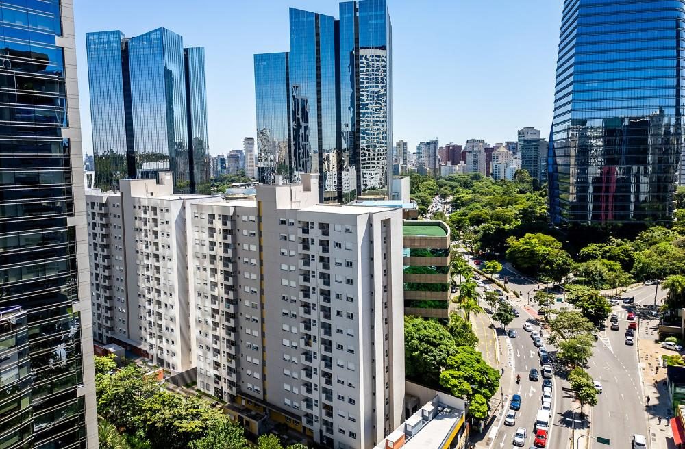 Localização do Coliseu Funchal — Vila Olímpia São Paulo a 100m da Estação
